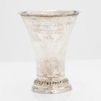 Olof Peter Almén, bägare, silver, Hedemora, 1804.