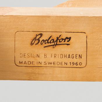 BERTIL FRIDHAGEN, matbord, för Bodafors, daterat 1960.
