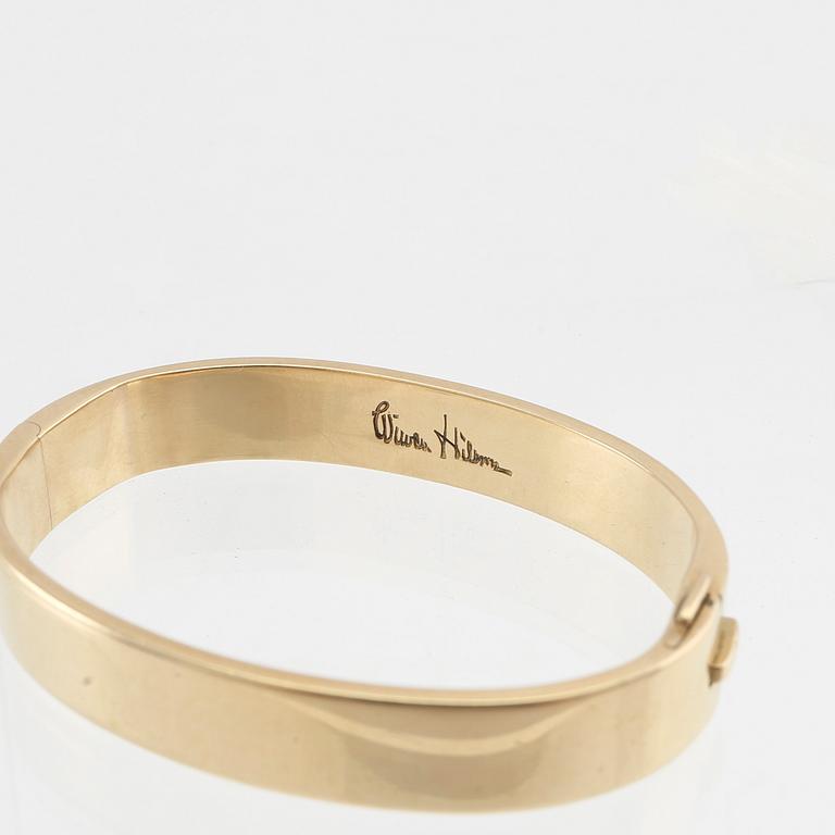 Wiwen Nilsson, bracelet 18K gold, Lund 1946.