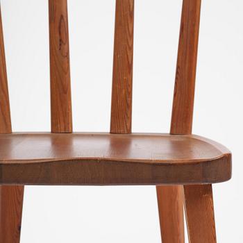 Axel Einar Hjorth, stolar, fyra stycken, "Utö", Nordiska Kompaniet, 1930-tal.