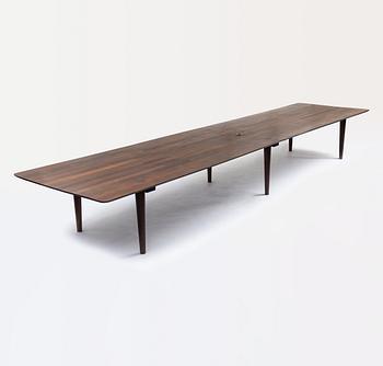 Claesson Koivisto Rune, a unique Panga Panga wood 'Kalahari' table. Custom made by Mabeo, Botswana, 2010.