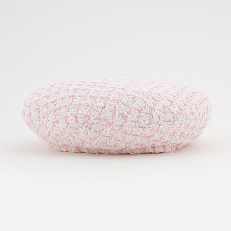 Chanel, a cotton mix bouclé beret, size S.