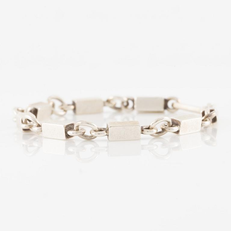 Wiwen Nilsson, armband, silver, Lund 1956.