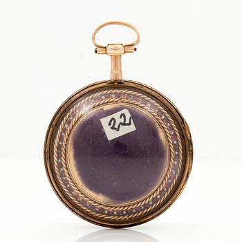 MALLET A Paris, pocketwatch, 35 mm,