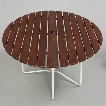 TRÄDGÅRDSGRUPP, 5 delar, Grythyttan, 1900-talets andra hälft.