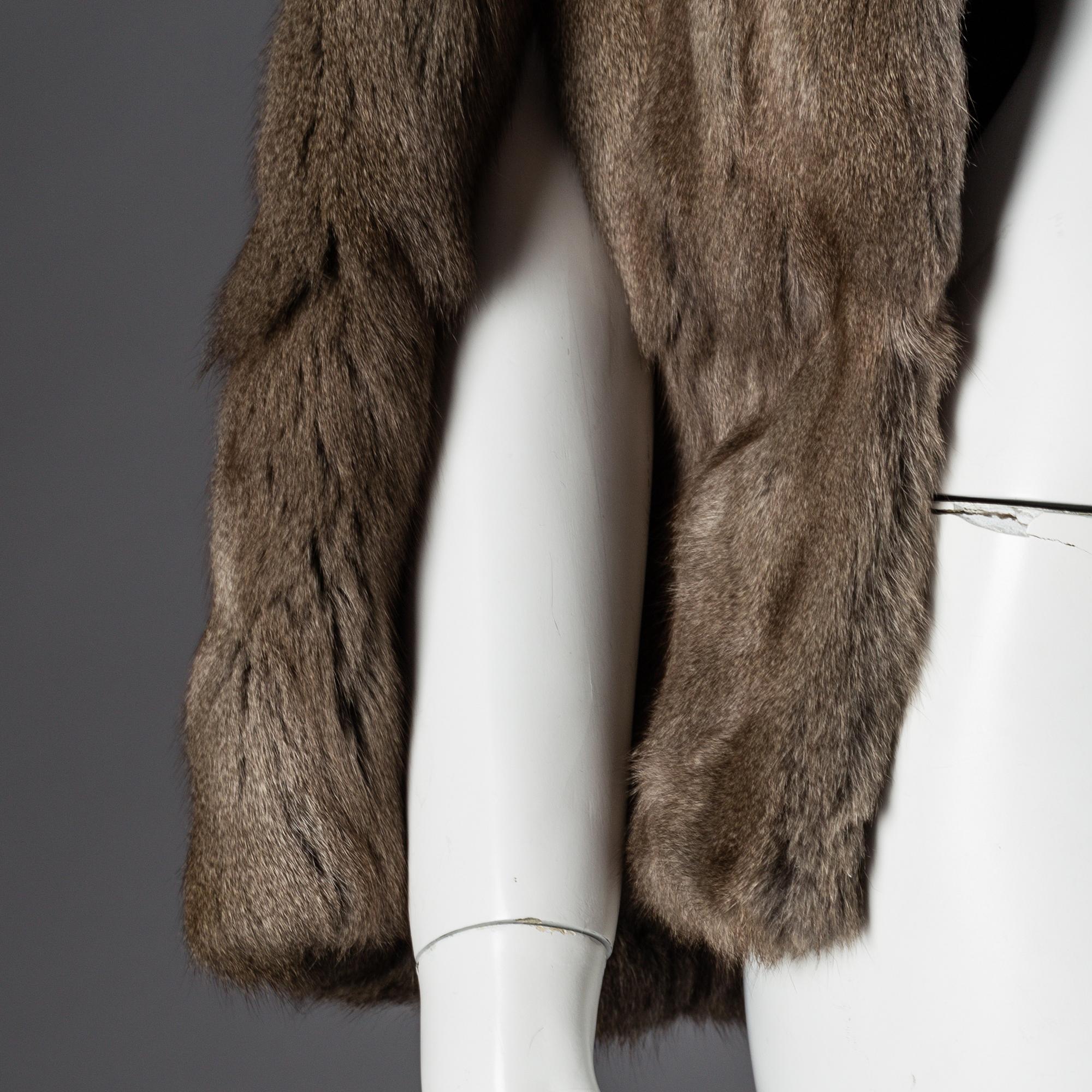 A 1940s fur cape, Wigéns, Tranås, Sweden.