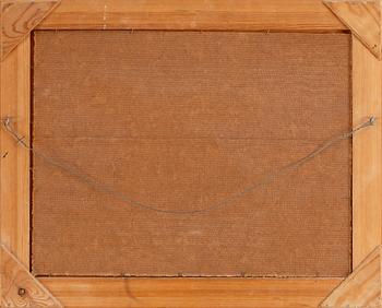 JENS SINDING CHRISTENSEN, olja på pannå, monogramsignerad.