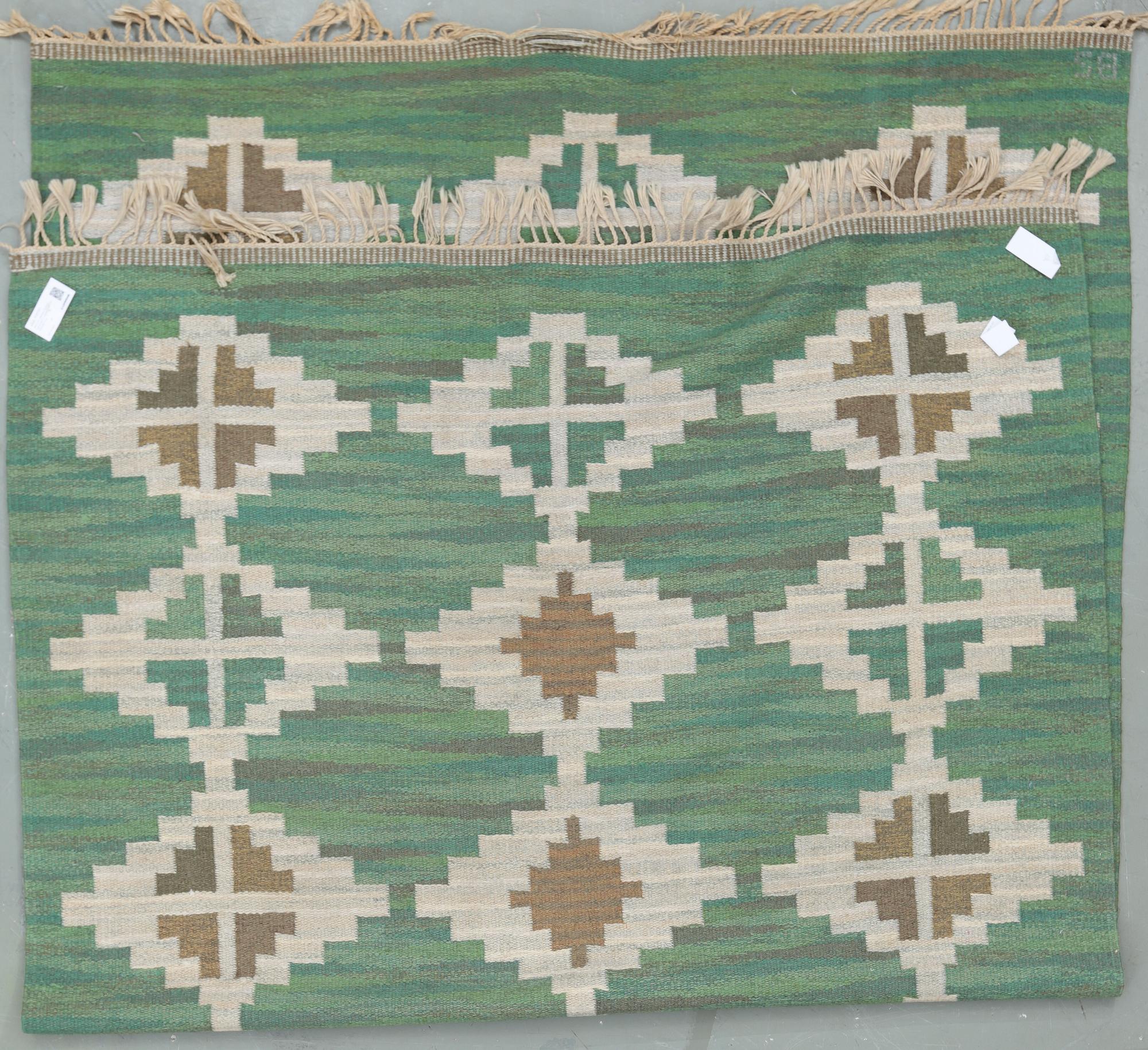 MATTA, rölakan, Barbro Sprinchorn, signerad BS. Ca 300x187 cm.