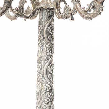 Kandelaber, silver, 1900-tal.