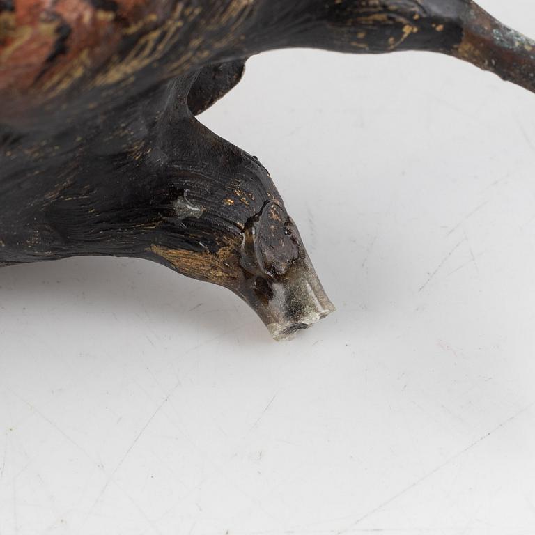 Franz Bergmann, a Viennese cold painted bronze figurine, circa 1900.