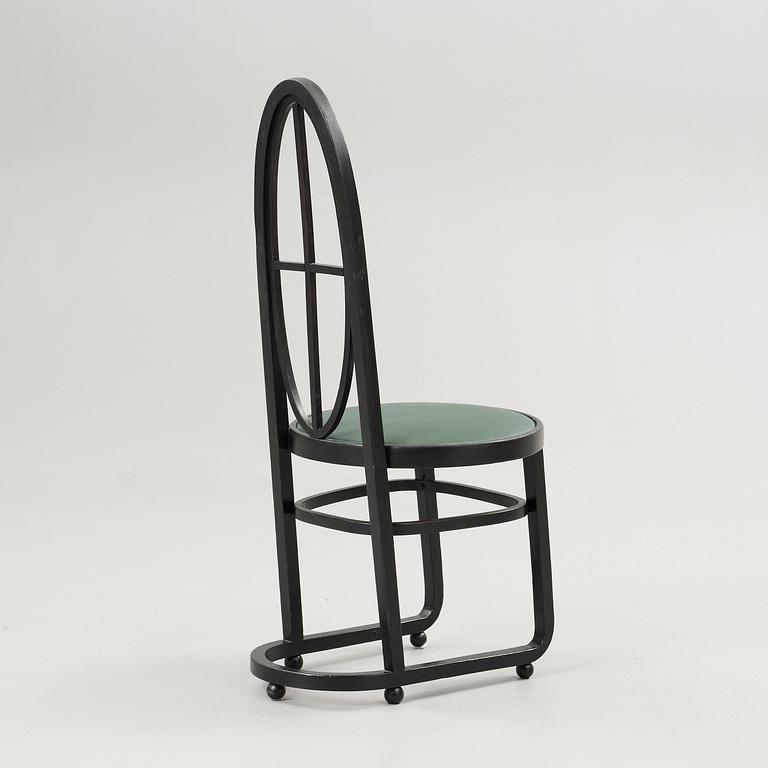 Two Carl Bergsten dining chairs, Gemla leksaksfabrik, Sweden ca 1906.