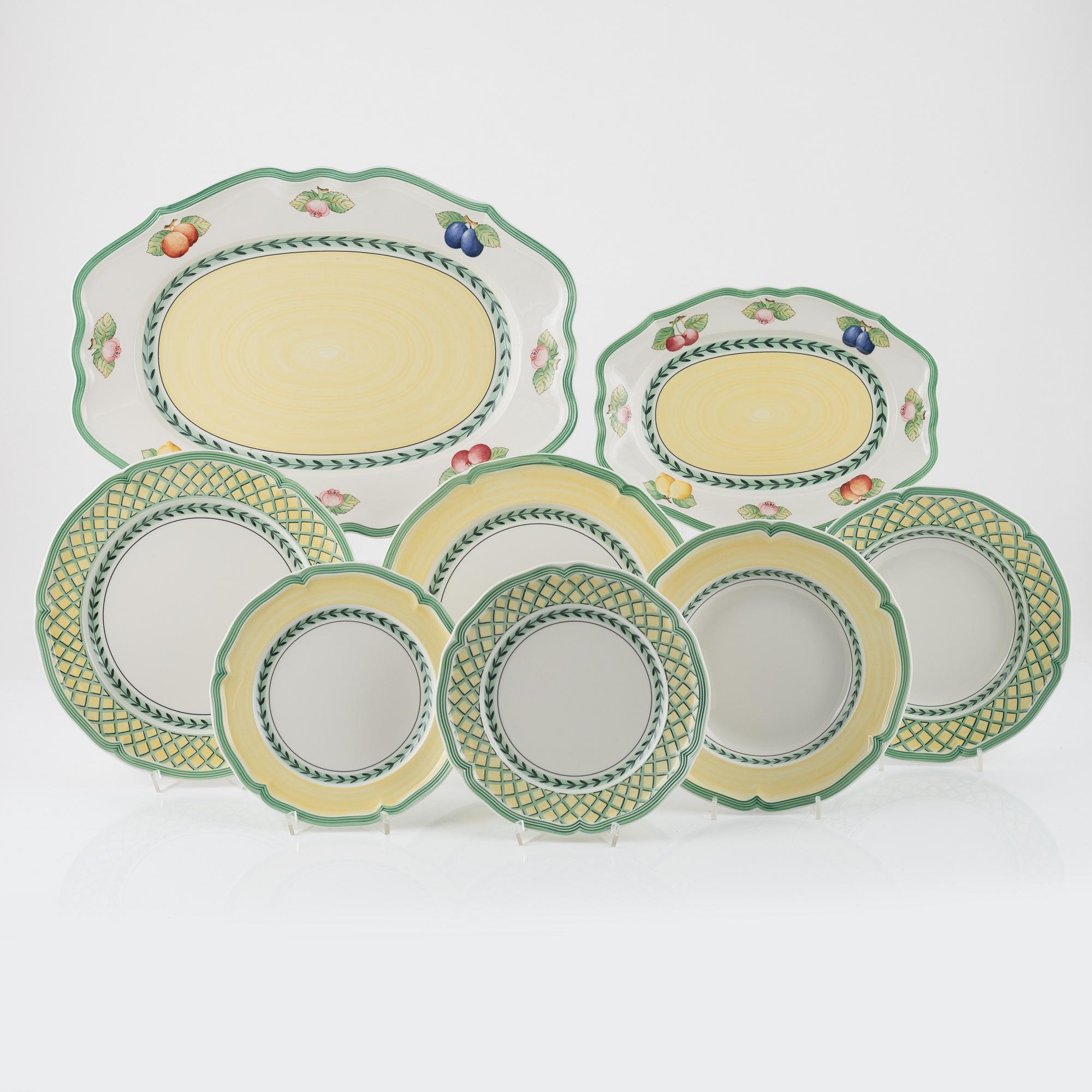 A 41-piece 'French Garden' dinner service, Villeroy & Boch.