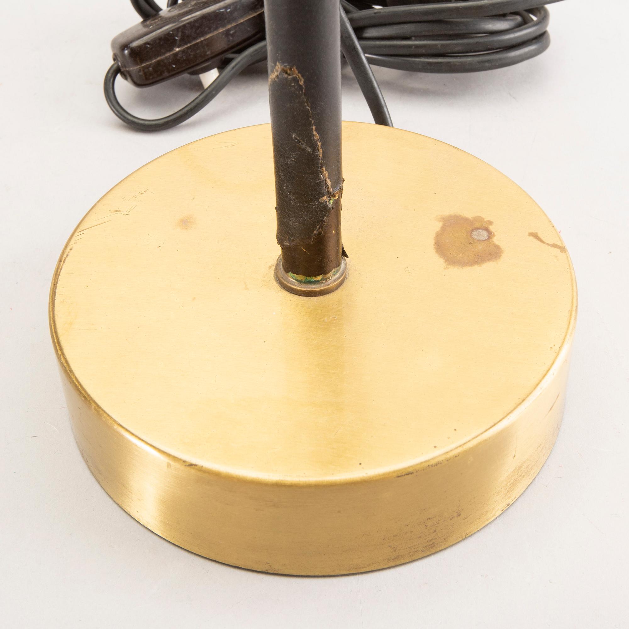 Table lamp, Sweden, 1940s-50s.