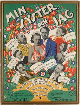 REKLAMAFFISCH, 1900-talets första hälft.