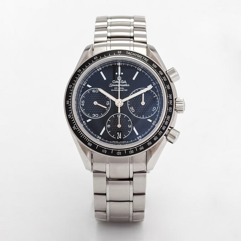 Omega Speedmaster, Racing, co-axial, chronometer, armbandsur, 40 mm.