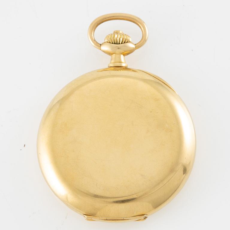 Omega, pocket watch, hunter, 52 mm.