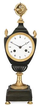 542. A French circa 1800 mantel clock.