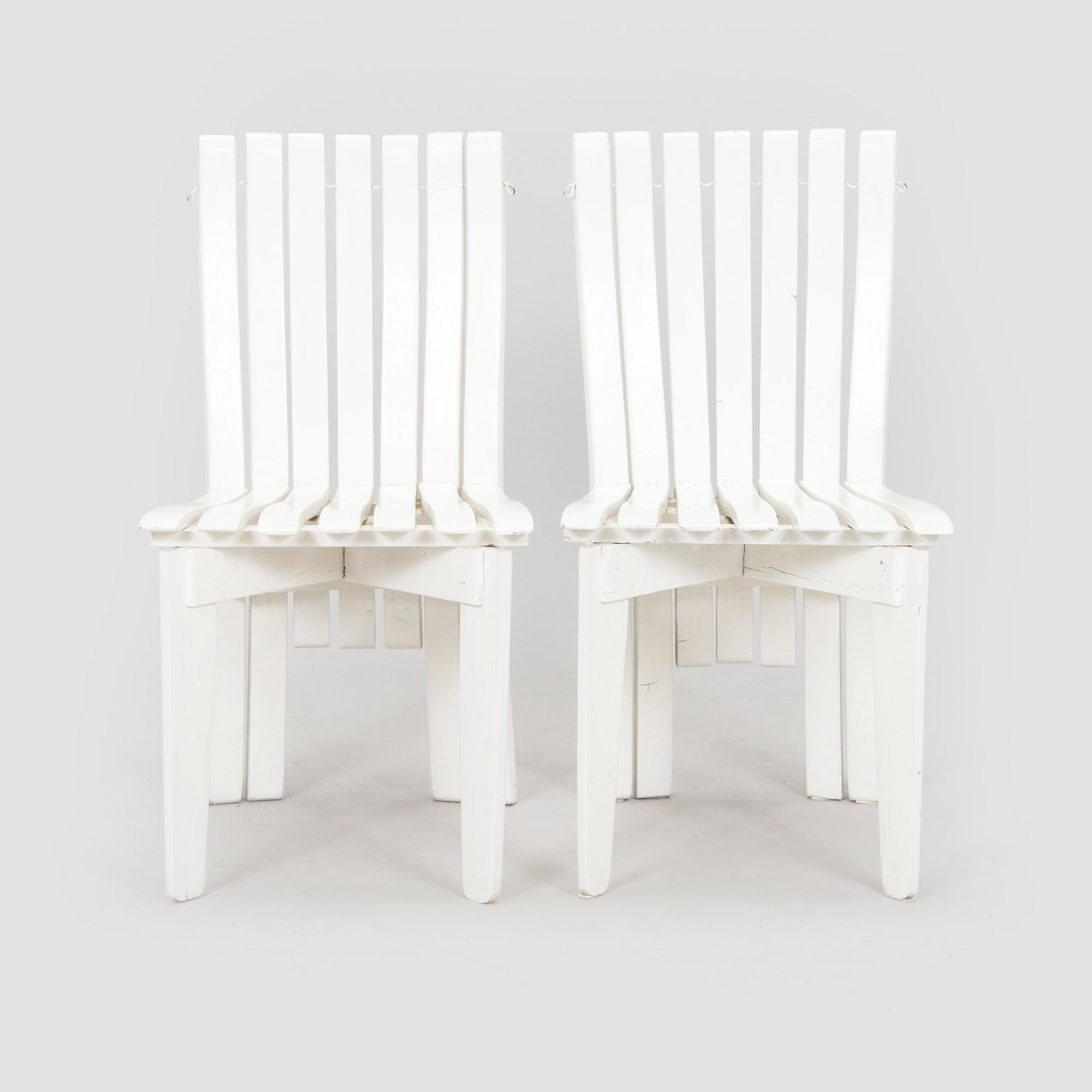 Alvar & Aino Aalto, Tuoleja 2 kpl, "Aurinko"-sarja, 1960/70-luku.