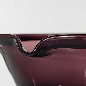 Mjölkfat / Spillkum, glas, Sverige, ca år 1800.