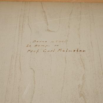 SOFFBORD, "Ovalen", Carl Malmsten, 1900-talets andra hälft.