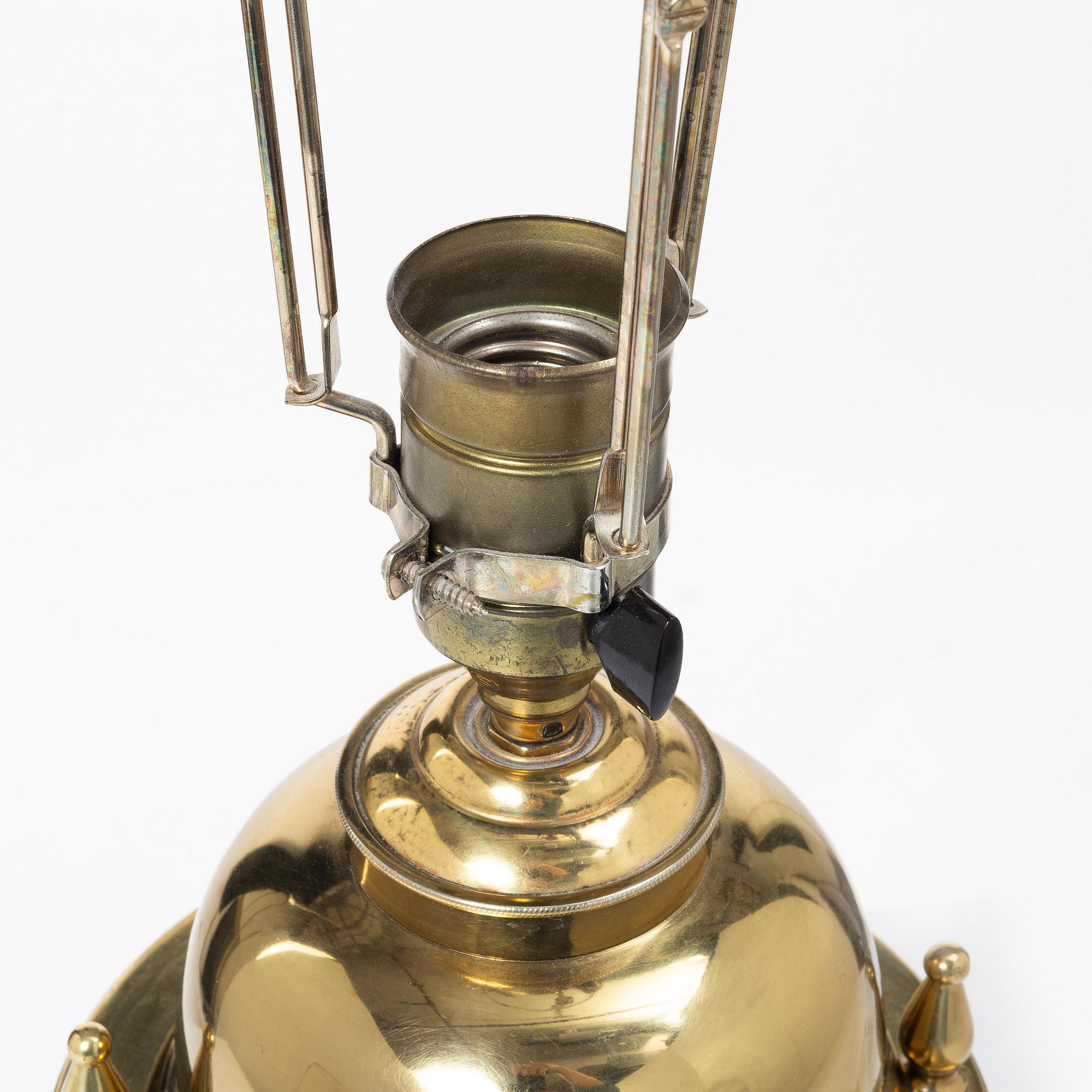 Bordslampa, Gusums bruk, 1900-talets första hälft.