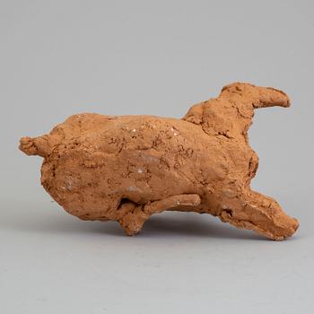 ASMUND ARLE, Sculpture, terracotta, signed A. arle and dated -71.