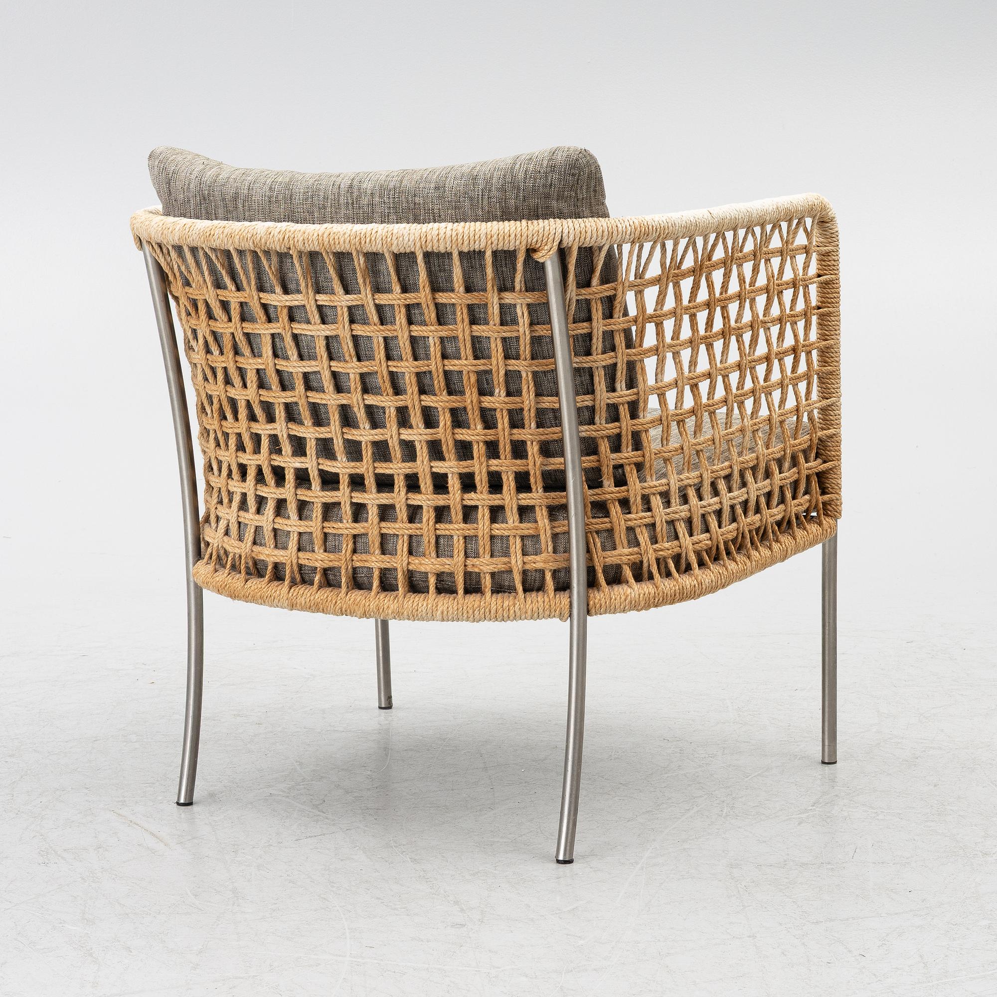 Piero Lissoni, a 'Café Armchair' lounge chair, Living Divani, 21st century.