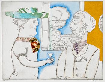 216. Max Papart, "ILLALLINEN".