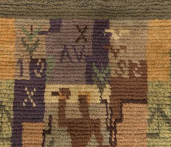 Haka Norto, rya, modell för Neovius, circa 205 x 120 cm.