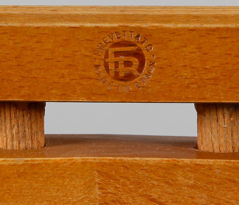 HERRBETJÄNT, teak, Italien, 1900-talets sista del.