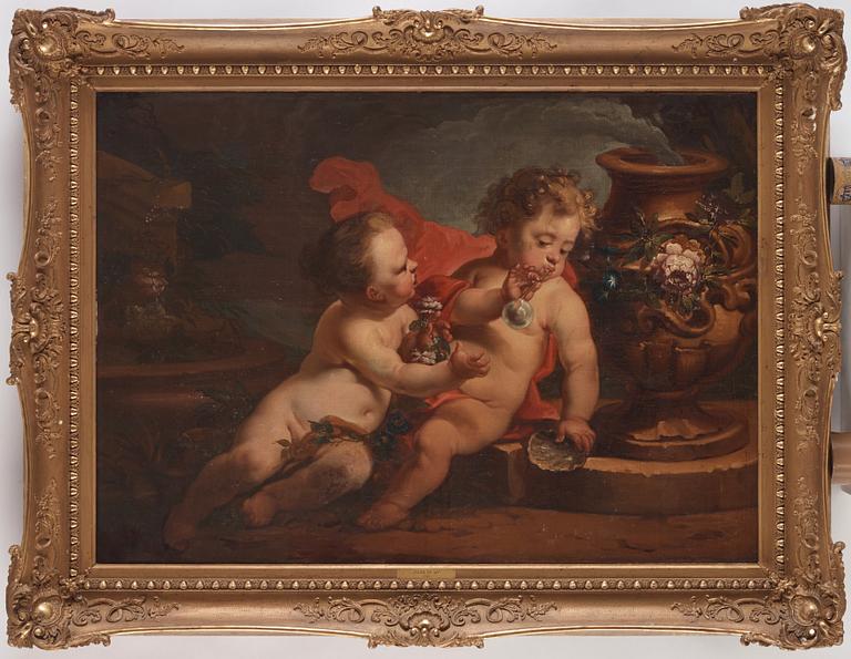 Jacob de Wit, Allegorical figure scene.