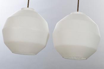 TAKLAMPOR ett par 1900-talets mitt.