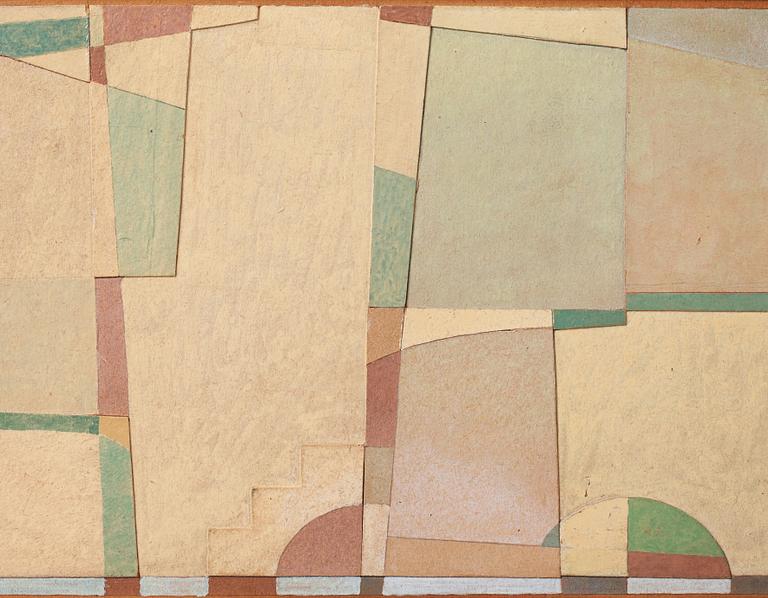 Axel Olson, Sketch for the theater in Halmstad.