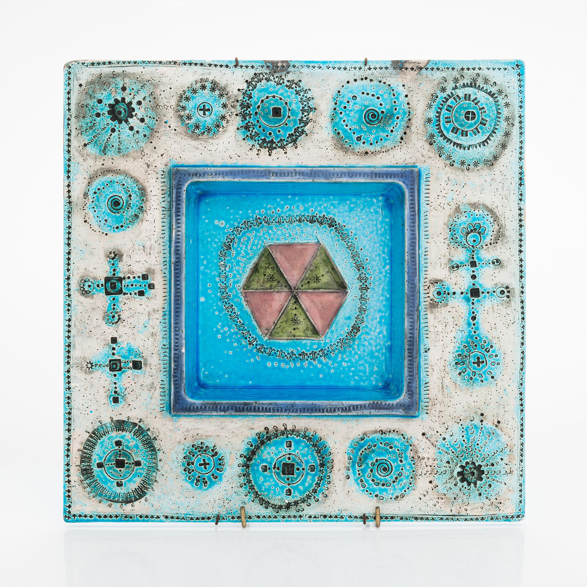 Rut Bryk, relief, stengods, signerad BRYK.