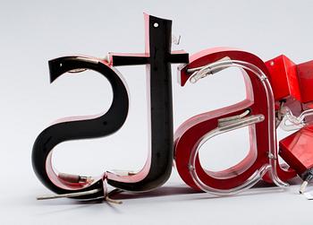 SKYLTBOKSTÄVER, 5 st.