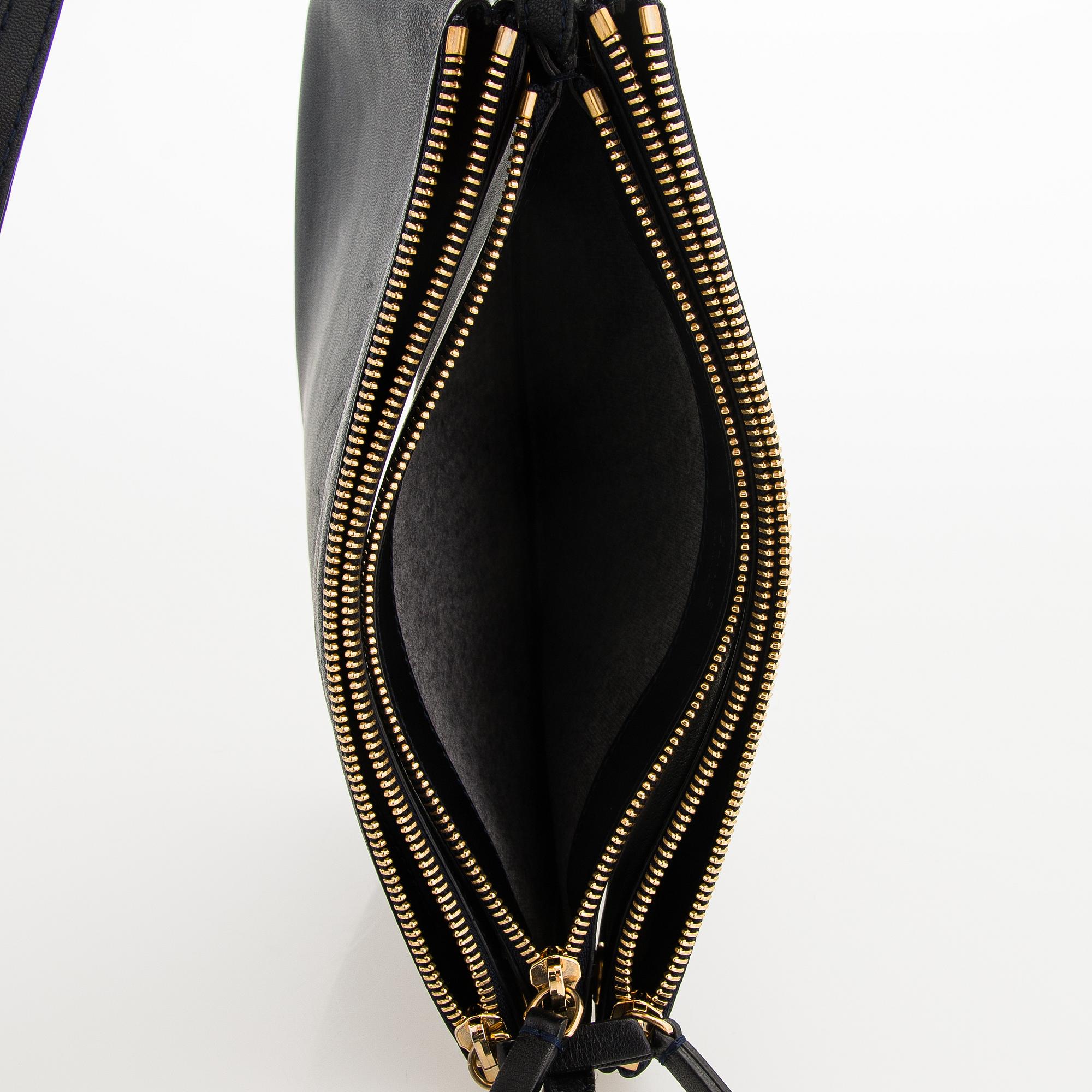 Céline, A black 'Trio' Bag.