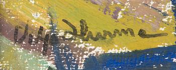 Viljo Hurme, Autumn Landscape.