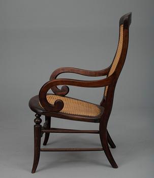 KARMSTOL, England, 1800-talets slut.