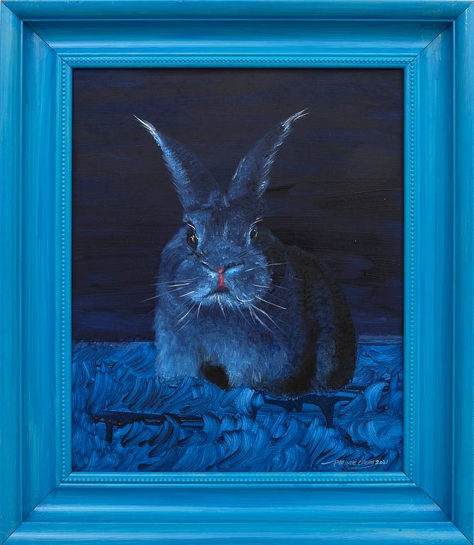 Pan Xuecheng, Rabbit in Blue.