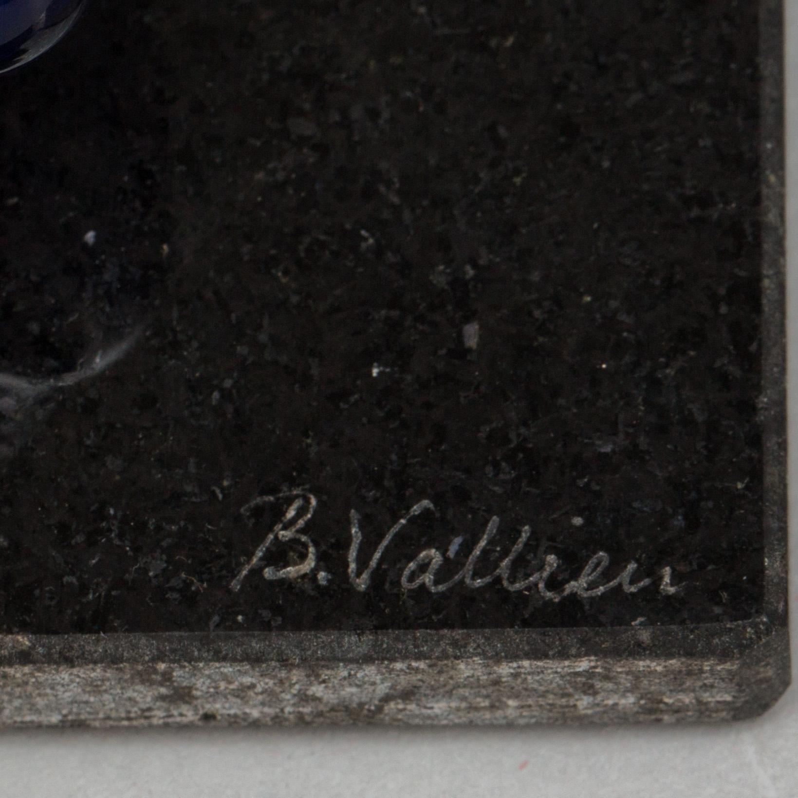 SKULPTUR, glas, Bertil Vallien, signerad.