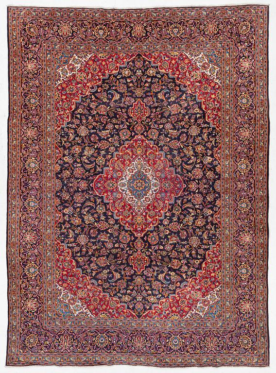 Carpet, Keshan, approx. 400 x 295 cm.