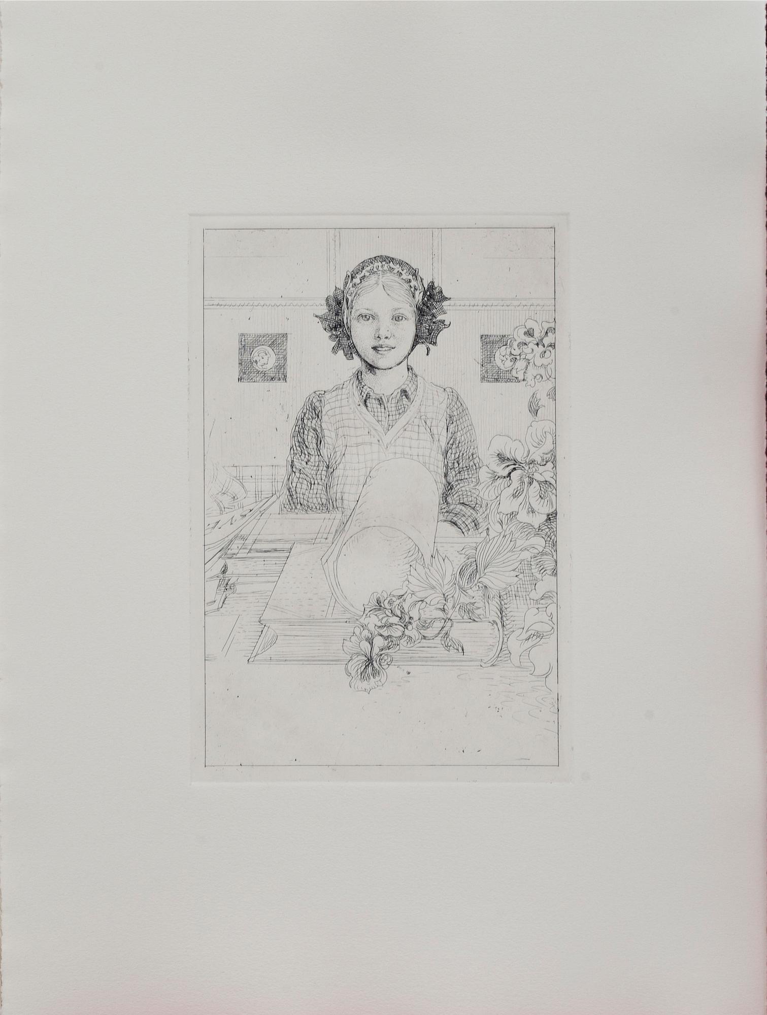 MAPP, CARL LARSSON, efter, etsningar, 6 st, osign. Tryckta 1983, från originalplåtar, numr. HC av 360-upplaga.