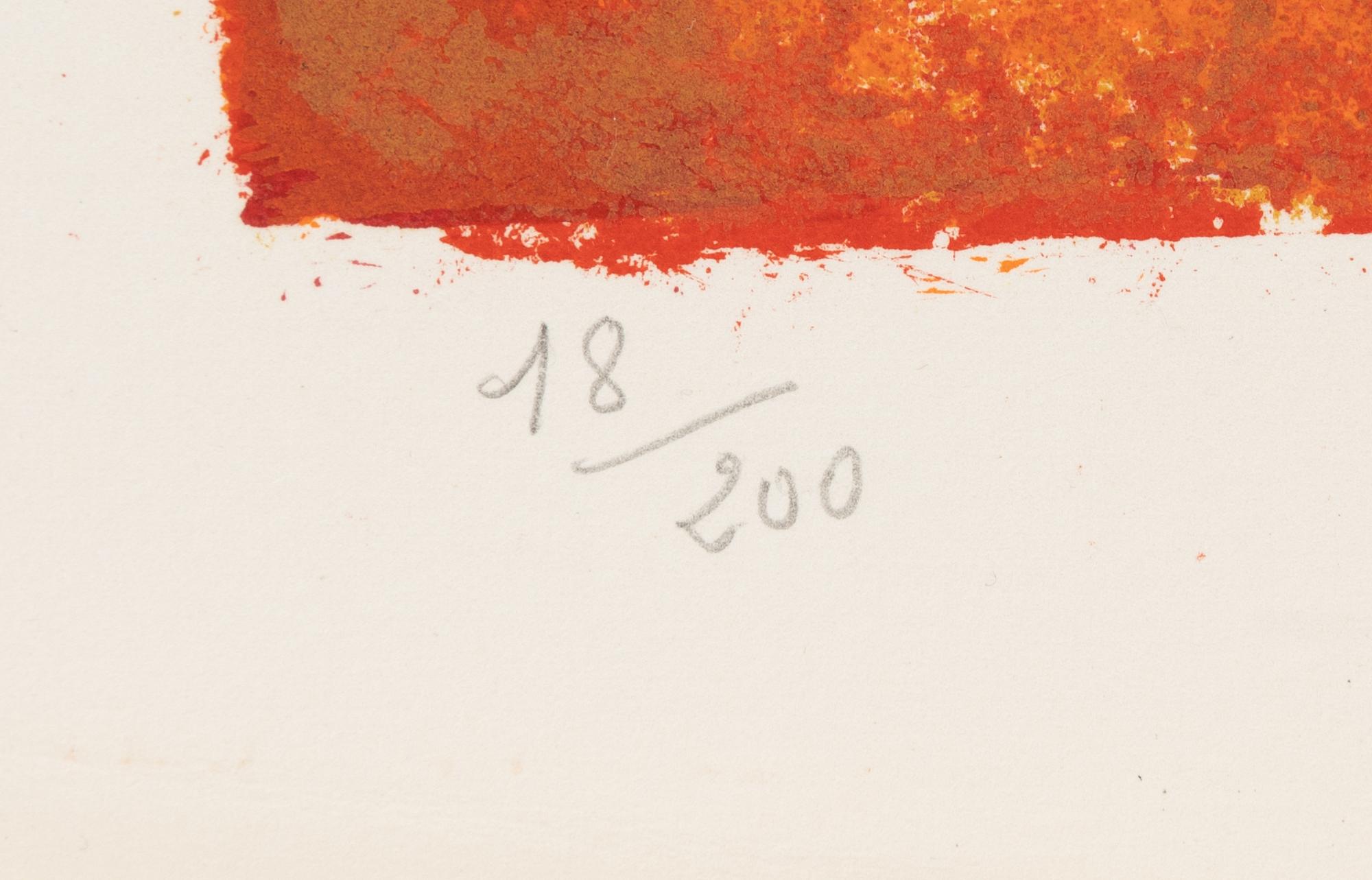 Theo Tobiasse, "The Song of Songs of King Salomon",portfolio with 12 ligographs in colous, signed 18/200.