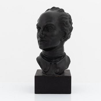 Jacques Philippe Bouchardon, after. Sculpture. Foundry mark. Bronze, total height 29 cm.