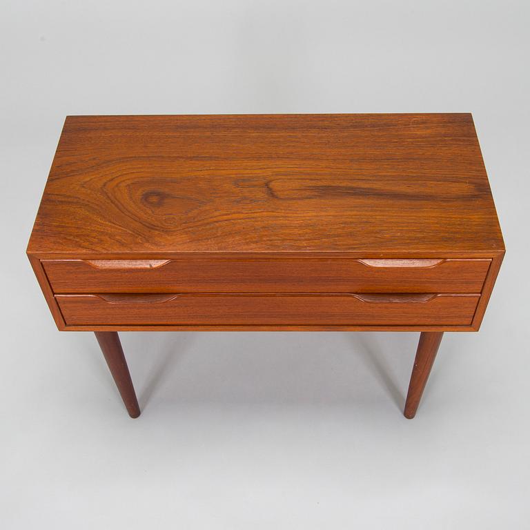 A mid-20th century Danish teak chest of drawer.