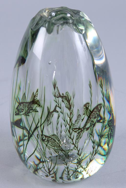 VAS, glas, graal, Edward Hald, Orrefors, No 580 M.