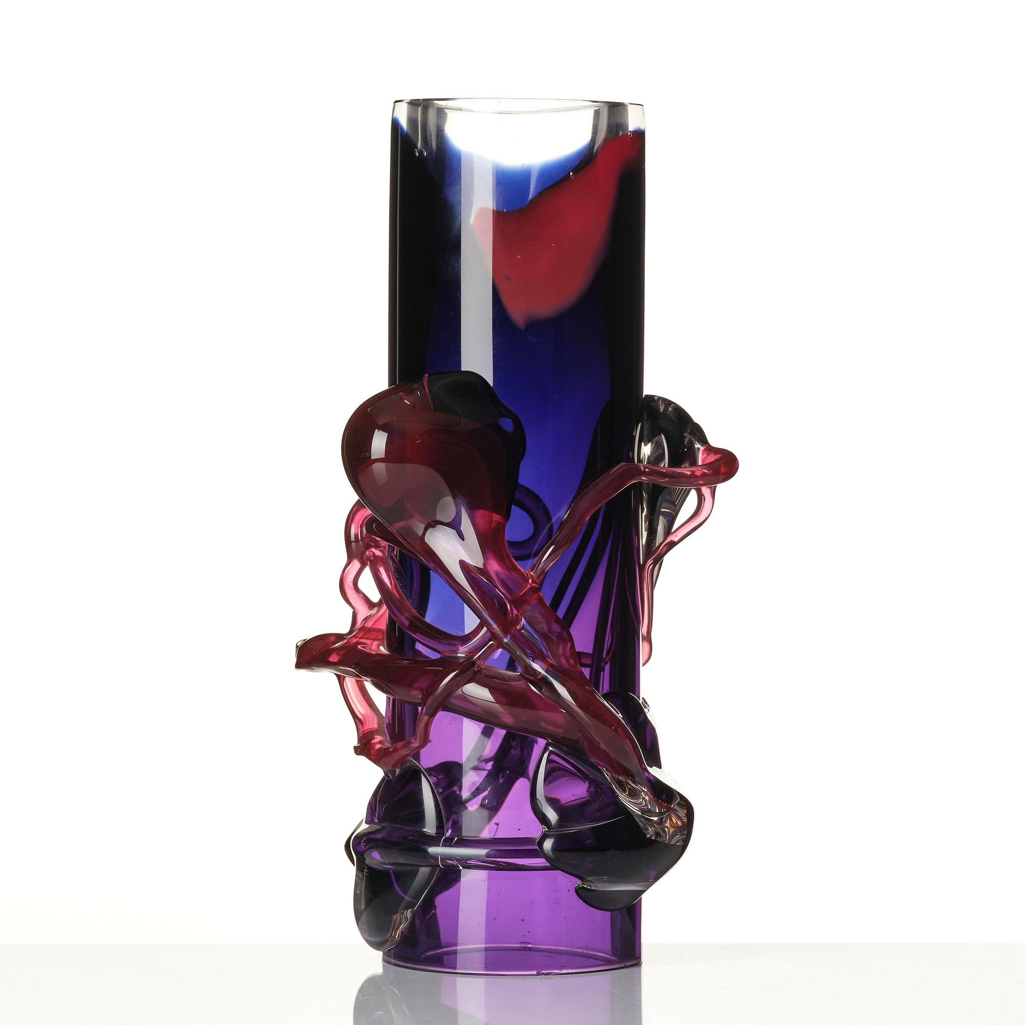 Martin Wickström, & Ulf Kihlander, a glass lantern, executed at Konstfack for Operakällaren, Stockholm, 2008.