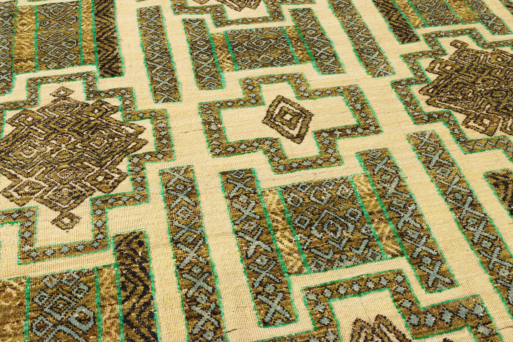 Matta, Marocko, modern design, ca. 305 x 196 cm.