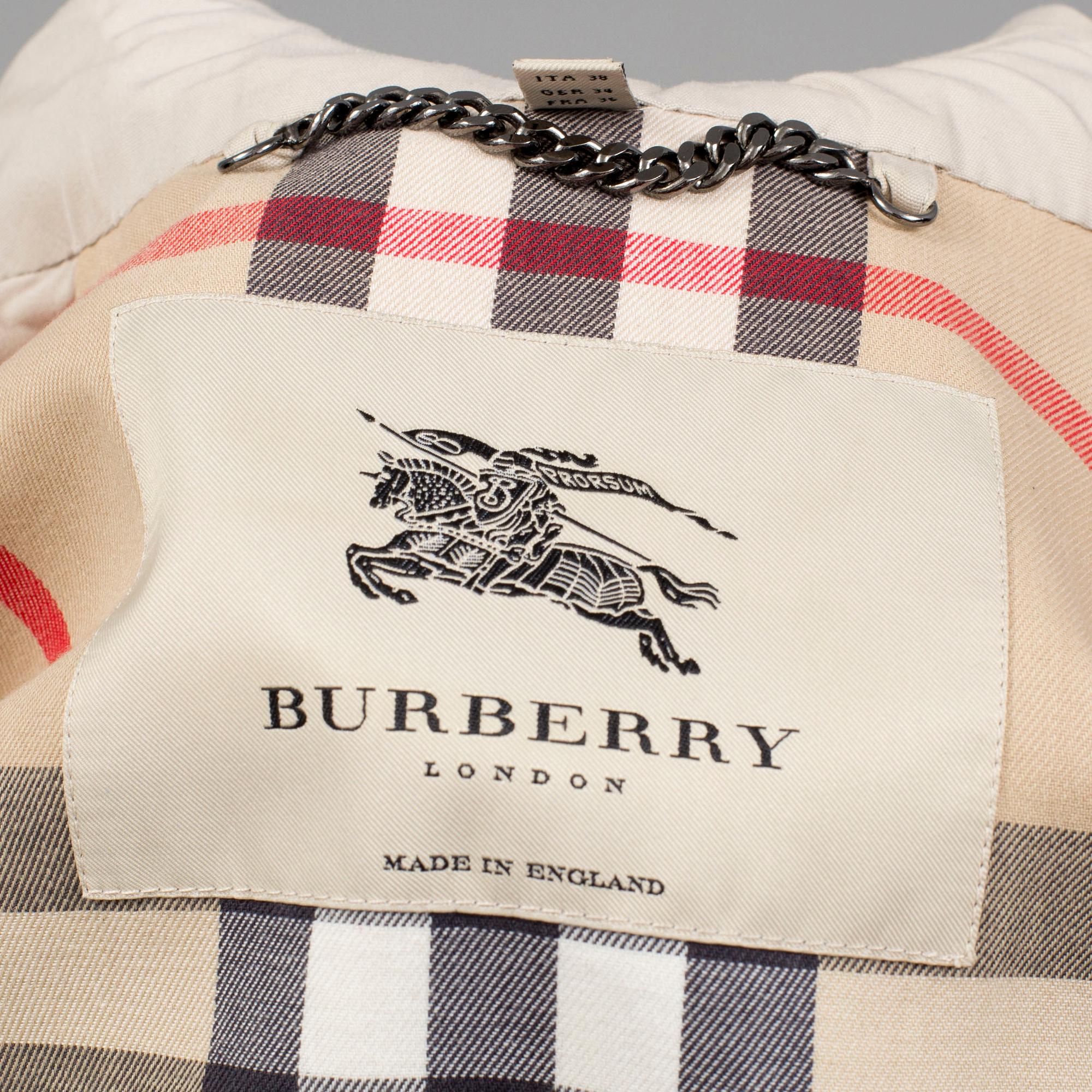 TRENCHCOAT, Burberry, engelsk storlek 6.