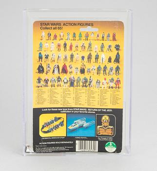 STAR WARS, 3 stycken figurer i originalförpackning, Kenner, 1983.